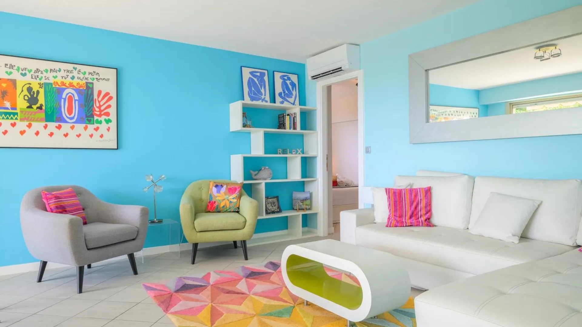 Les Miradors, Charmant Appartement De 2 Chambres En Rdc, Jardin Privatif, Piscine, Vue Mer Et Parking Menton Apartment